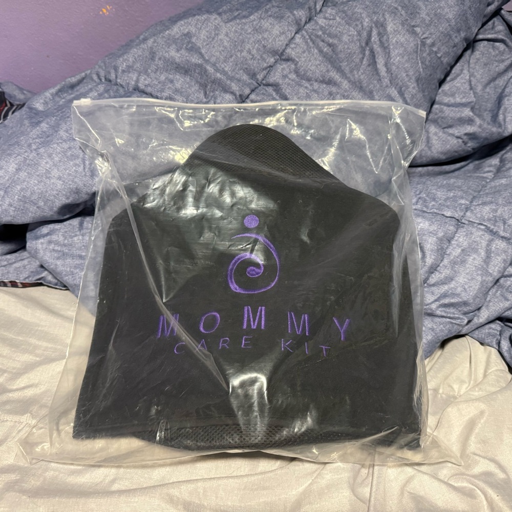 Black Maternity Back Brace